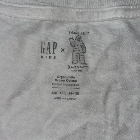 GAP X FRANK APE KIDS T-SHIRT - Picture 3 of 3